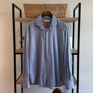 Luchiano Visconti Classic My Favorite Shirt Paisley Print Cotton Button Up XXL